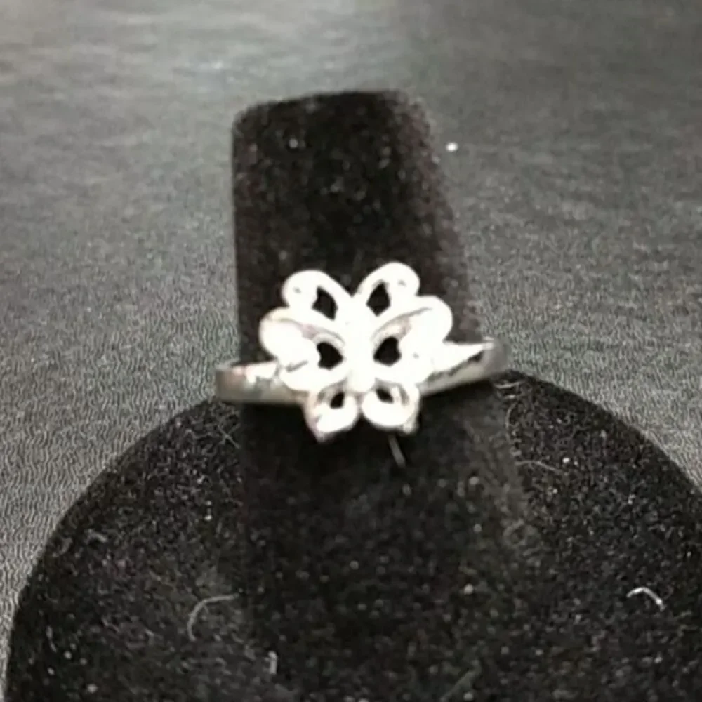 Sterling silver butterfly ring Size 7
